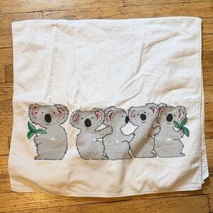 Vintage Koala Bath Towel